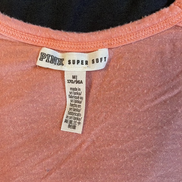 Victoria’s Secret PINK cold shoulder athletic tee - Picture 2 of 3